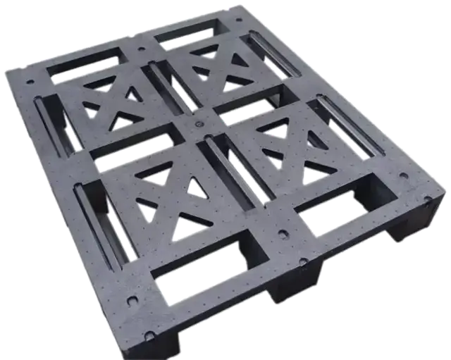 Pallet plástico 100x120x15 Alma de Aço, foto 2 de 4