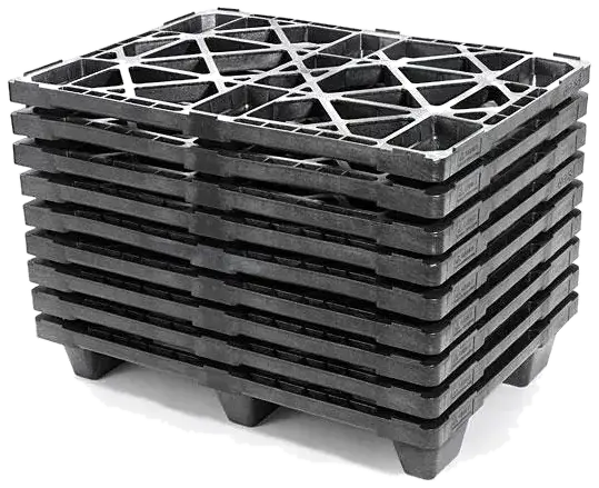 Pallet plástico 80x70x14 Encaixável, foto 2 de 2