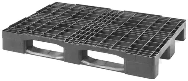 Pallet plástico 80x120x15 Euro, foto 1 de 4