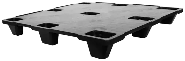 Pallet plástico EKO 1210L Liso Fechado, foto 1 de 3